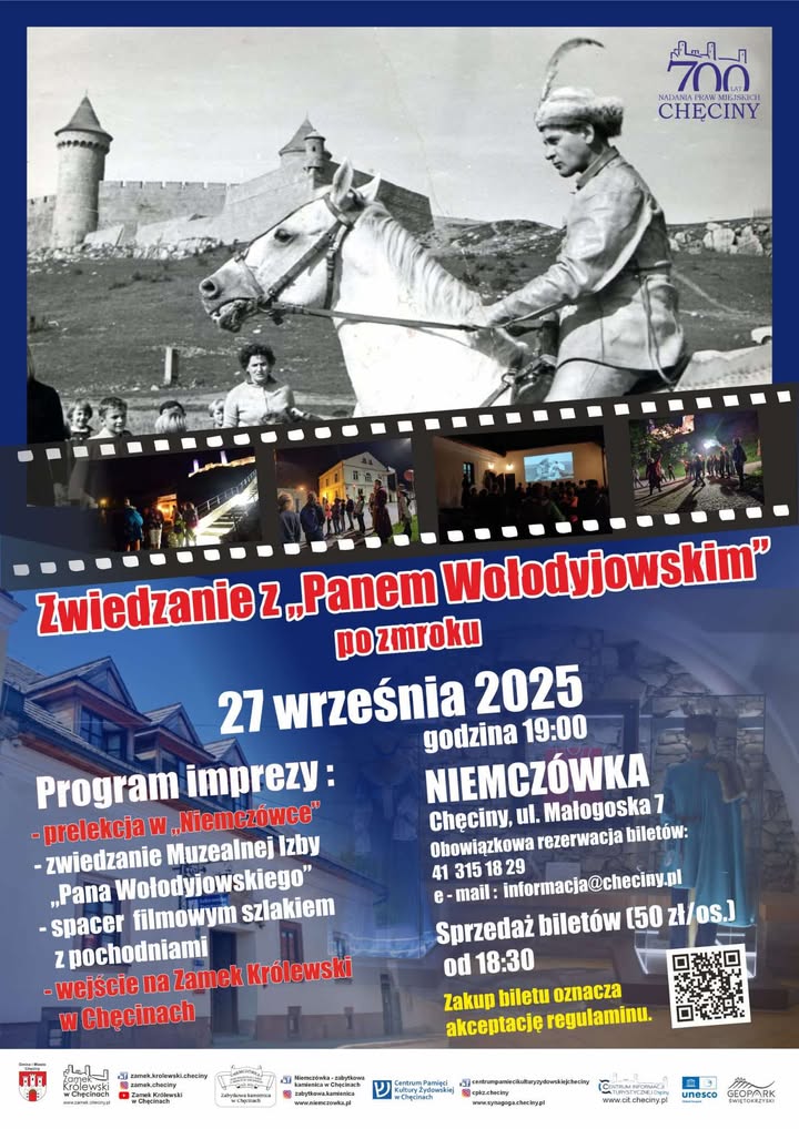 ZWIEDZANIE Z PANEM WOŁODYJOWSKIM PO ZMROKU - 27 września 2025 r.